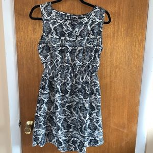 Snakeskin dress